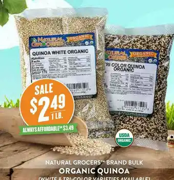 Natural Grocers Natural Grocers Tm Brand Bulk Organic Quinoa offer
