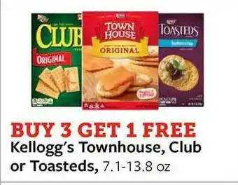 Fareway Kellogg's Townhouse, Club Or Toasteds offer