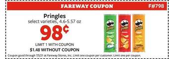 Fareway Pringles offer