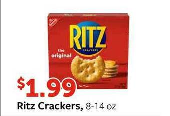 Fareway Ritz Crackers offer
