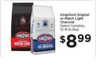 Food 4 Less Kingsford Original Or Match Light Charcoal offer