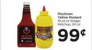 Food 4 Less Plochman Yellow Mustard offer
