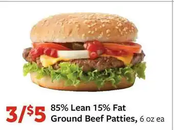 Fareway Ground Beef Patties offer