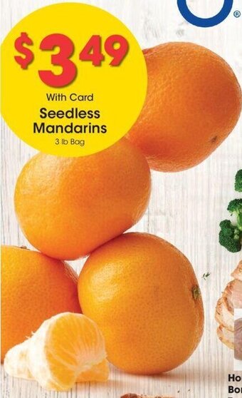 Kroger Seedless Mandarins 3 lb. Bag offer