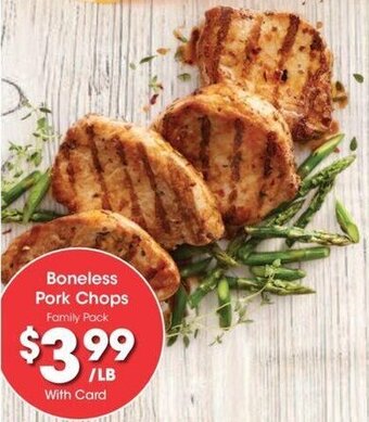 Kroger Boneless Pork Chops offer