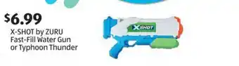 Aldi X-Shot By Zuru Fast-Fill Water Gun Or Typhoon Thunder offer