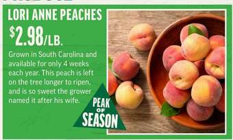 Central Market Lori Anne Peaches offer