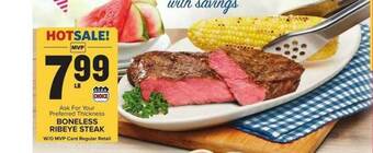 Food Lion Boneless Ribeye Steak offer