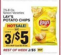 Food Lion Lay's Potato Chips offer
