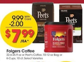 Kroger Folgers Coffee offer