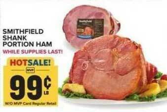 Food Lion Smithfield Shank Portion Ham offer