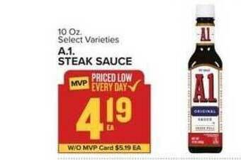 Food Lion A.1 Steak Sauce offer