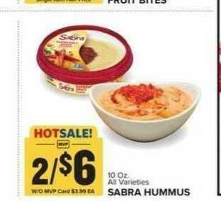 Food Lion Sabra Hummus offer