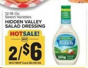 Food Lion Hidden Valley Salad Dressing offer