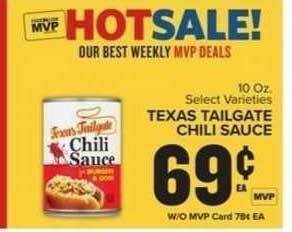 Food Lion Texas Tailgate Chili Sauce offer
