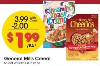 Kroger General Mills Cereal offer