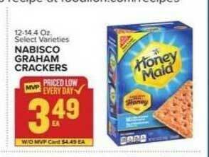 Food Lion Nabisco Graham Crackers offer