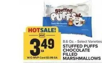 Food Lion Stuffed Puffs Chocolate Filled Marshmallows offer