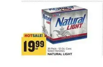 Food Lion Natural Light 12 Oz. Cans offer