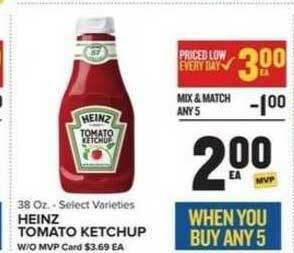 Food Lion Heinz Tomato Ketchup offer