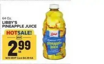 Food Lion Libby's Pineapple Juice offer