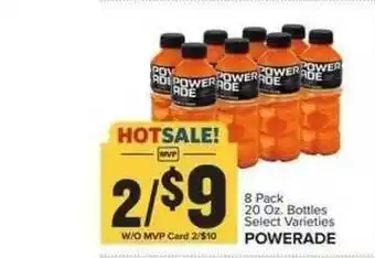 Food Lion Powerade 20 Oz. Bottles offer