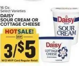 Food Lion Daisy Sour Cream Or Cottage Cheese offer