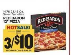 Food Lion Red Baron 12 offer