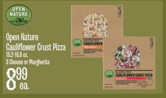 Jewel-Osco Open Nature Cauliflower Crust Pizza offer