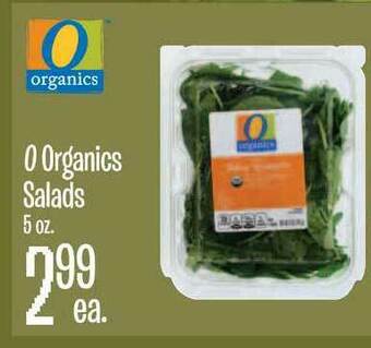 Jewel-Osco O Organics Salads 5 Oz offer