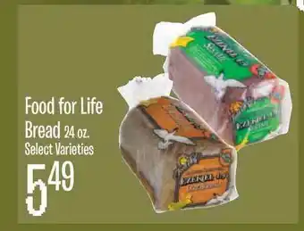 Jewel-Osco Food For Life Bread 24 Oz. offer