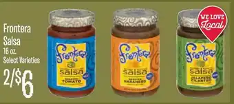 Jewel-Osco Frontera Salsa 16 Oz offer