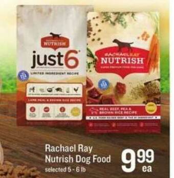 Lowes Foods Rachael Ray Nutrish Dog Food offer