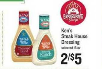 Lowes Foods Ken's Steak House Dressing offer