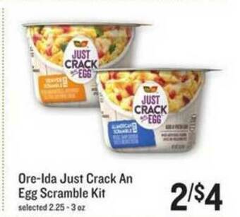 Lowes Foods Ore-Ida Just Crack An Egg Scramble Kit offer