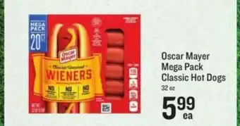Lowes Foods Oscar Mayer Mega Pack Classic Hot Dogs offer