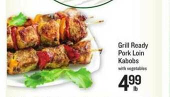 Lowes Foods Grill Ready Pork Loin Kabobs offer