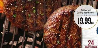 Lowes Foods Restaurant Quality Beef Patties offer