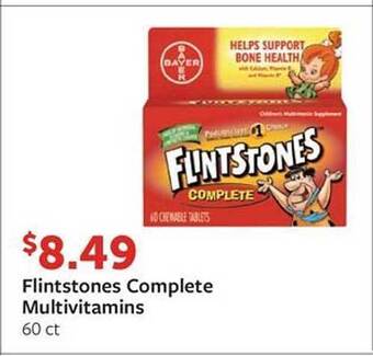 Fareway Flintstones complete multivitamins offer