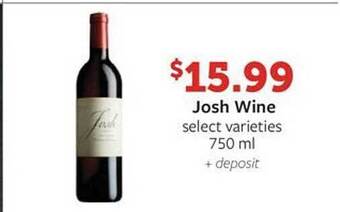 Fareway Josh wine offer