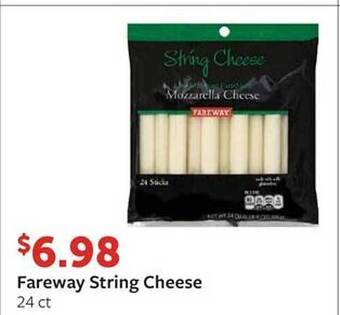 Fareway Fareway string cheese offer