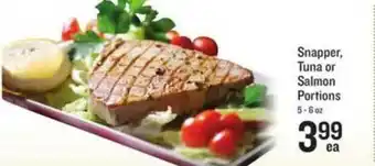 Lowes Foods Snapper, Tuna Or Salmon Portions offer