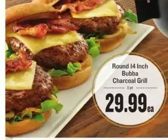 Lowes Foods Round 14 Inch Bubba Charcoal Grill offer
