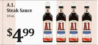 Rosauers A.1. Steak Sauce offer