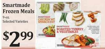 Rosauers Smartmade Frozen Meals offer