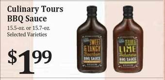 Rosauers Culinary Tours Bbq Sauce offer