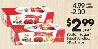 Kroger Yoplait Yogurt offer