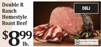Rosauers Double R Ranch Homestyle Roast Beef offer