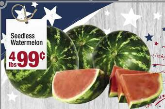 Super King Markets Seedless Watermelon offer