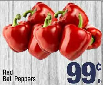Super King Markets Red Bell Peppers offer